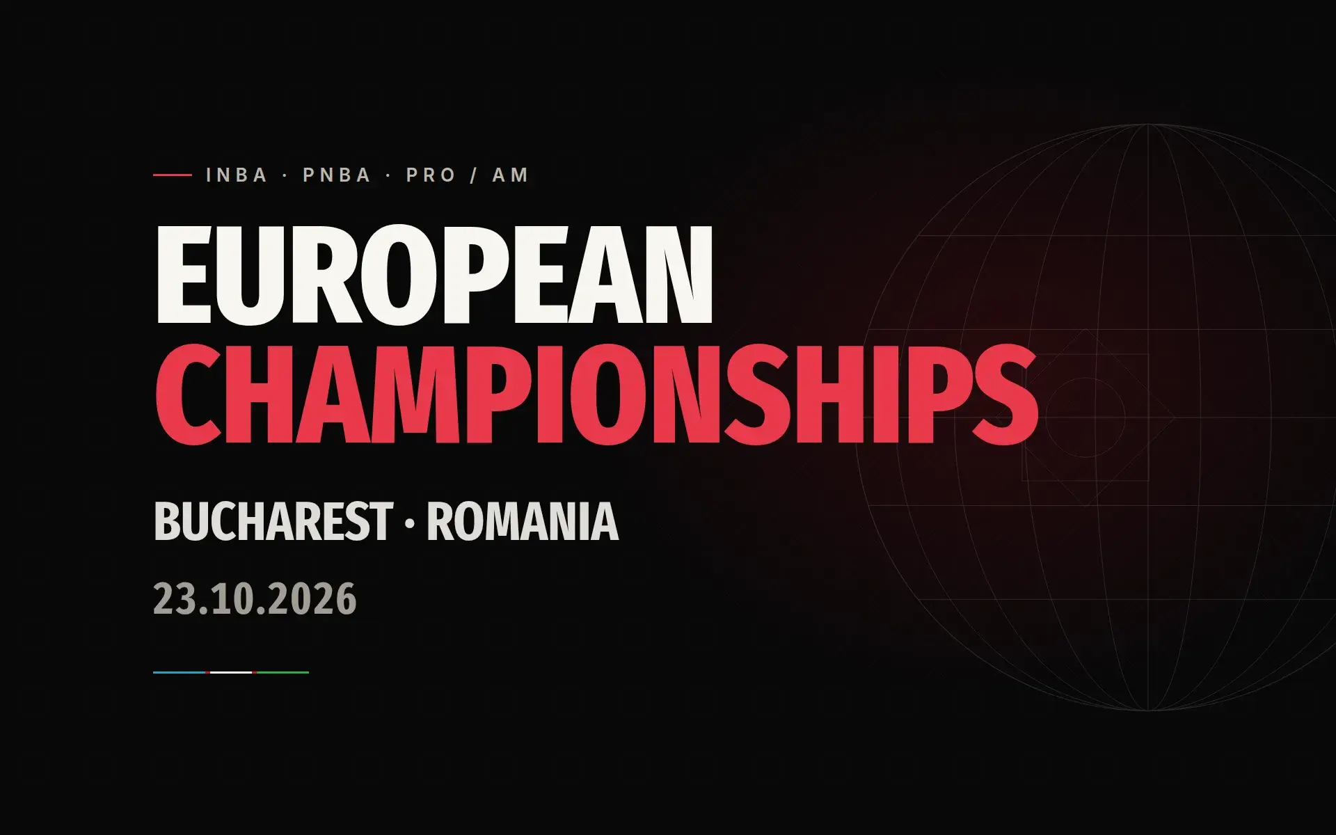 INBA PNBA Pro/Am European Championships 2026 — обложка
